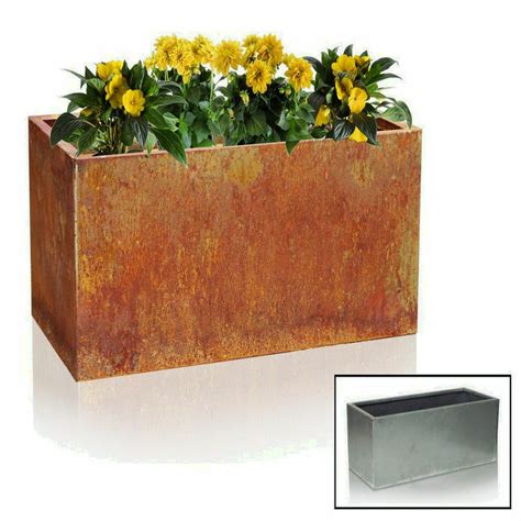 china custom metal planter boxes|Metal Planter Boxes .